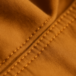 Caramel Velours Ruched Dress view 4