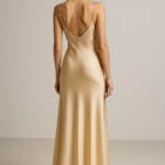 Champagne Dreams — Bias-Cut Silk Slip Dress view 2