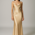 Champagne Dreams — Bias-Cut Silk Slip Dress view 1