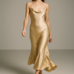 Champagne Dreams — Bias-Cut Silk Slip Dress view 6