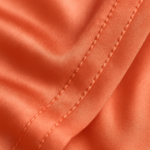 Corail Soleil Fit-and-Flare Silk Dress view 4