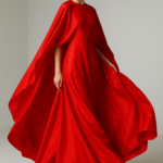 Écarlate Vif — The Scarlet Cape Gown view 9