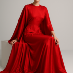Écarlate Vif — The Scarlet Cape Gown view 7