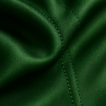 Forêt Enchantée – Mermaid Gown in Forest Green Silk view 4