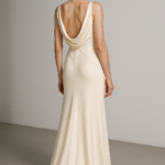 Lumière d'Ivoire — Draped Silk Gown view 2