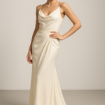 Lumière d'Ivoire — Draped Silk Gown view 5